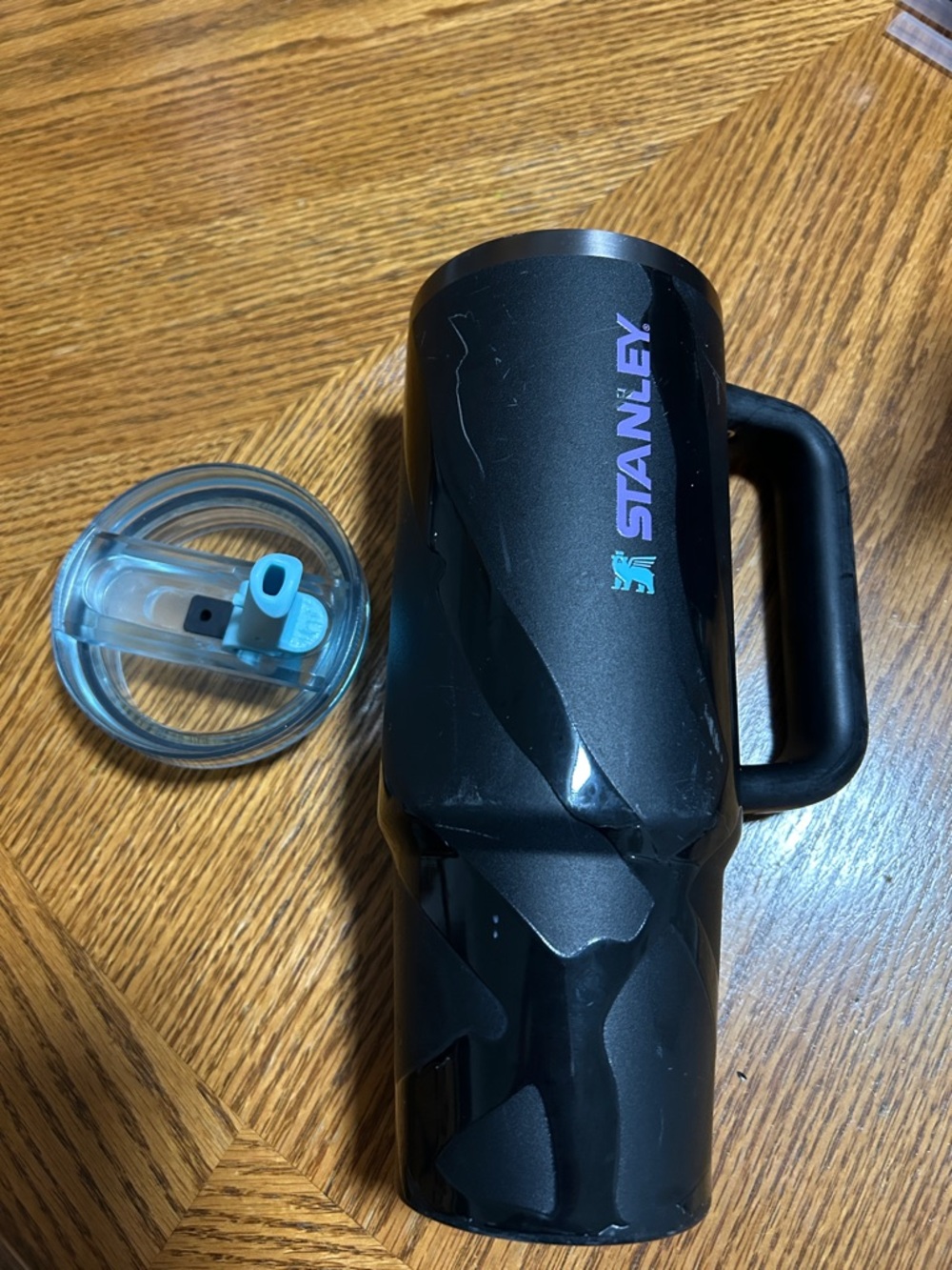 Stanley Black Insulated Travel Mug with Handle